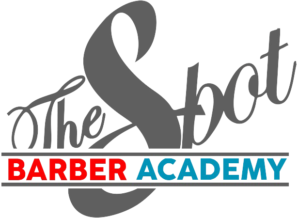 the spot barber academy logo